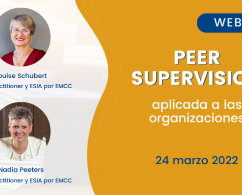 webinar peer supervision emcc spain Louise Schubert Nadia peeters